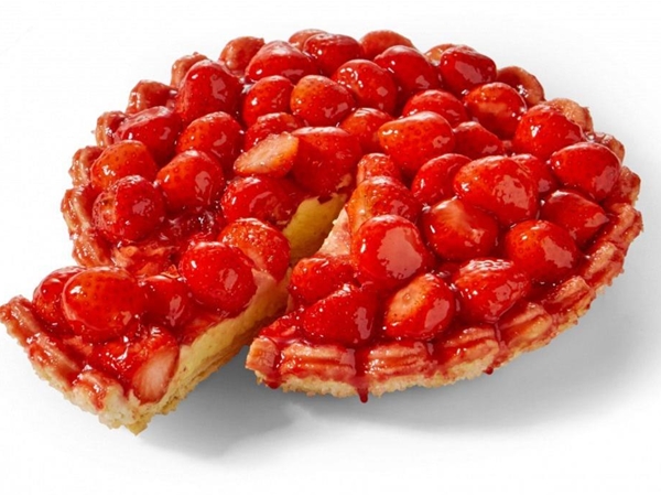 Aardbeienvlaai krokant 4-5 pers